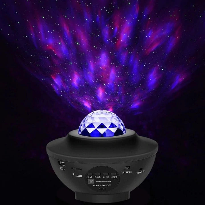 Projecteur Galaxy, Skylight Ocean Wave Galaxy Light Pour Adultes Chambre  d'enfants, Projecteur Étoile Lumière De Nuit Avec Bruit Blanc, Minuterie,  Haut-Parleur Bluetooth, Coo
